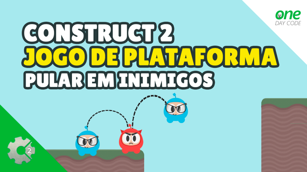 Como Criar Um Jogo De Plataforma - Pular Em Inimigos - One Day Code