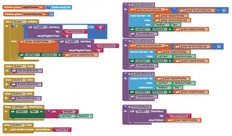 MIT App Inventor Listas Com Tiny DB