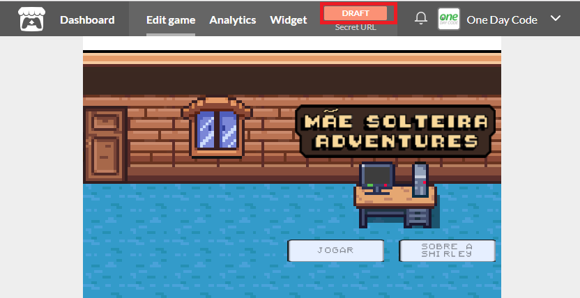 Como Publicar Jogo do Construct 2 Online no Itch.io - One Day Code